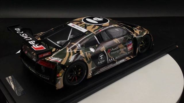 Tarmac Works 1:18 Audi R8 LMS Cup 2016 Taiwan Round AAPE смотреть онлайн