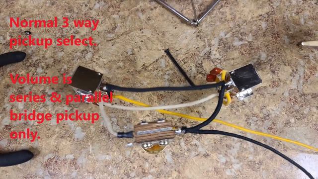 PRS Kit Guitar Done with Wire Diagram смотреть онлайн