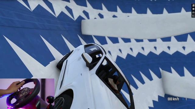 Expensive Indian car Vs Big Blender Ramp GTA 5 смотреть онлайн