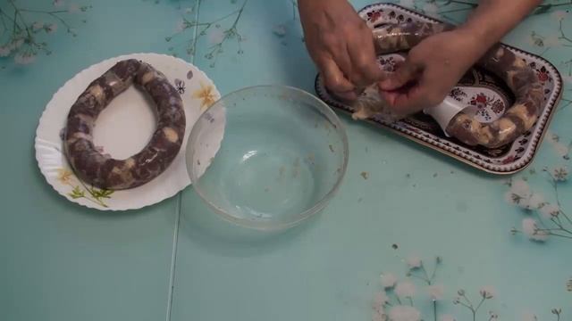 Шұжық по казахски. Колбаса из говядины смотреть онлайн