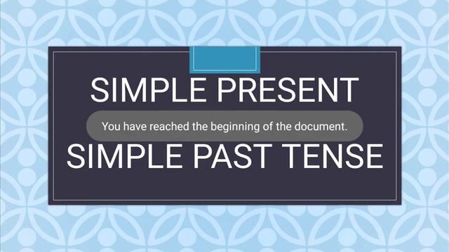 Year 4: Simple Present Tense & Simple Past Tense (Part 2) смотреть онлайн
