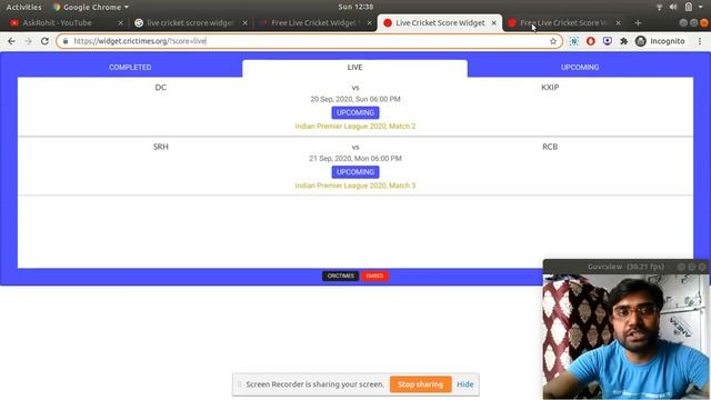 Quickest way to display live cricket score on your Blog / Website | Live Cricket Score API -AskRohi смотреть онлайн