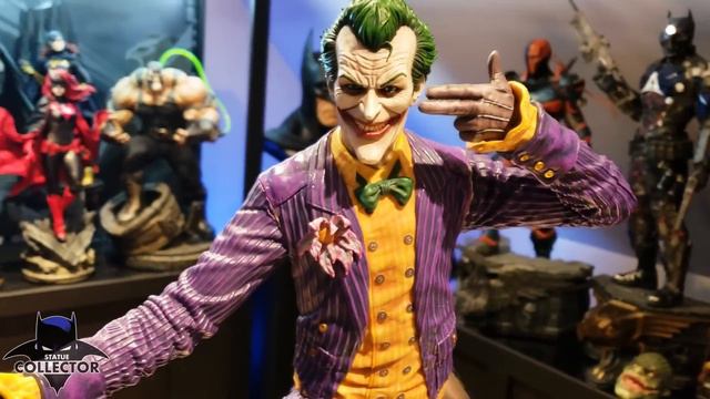 Review: Arkham Knight JOKER Exclusive Statue + Bonus Scarface From Prime 1 Studio!! смотреть онлайн