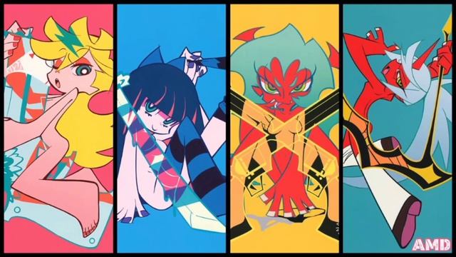 Panty and Stocking with Garterbelt full opening extended смотреть онлайн