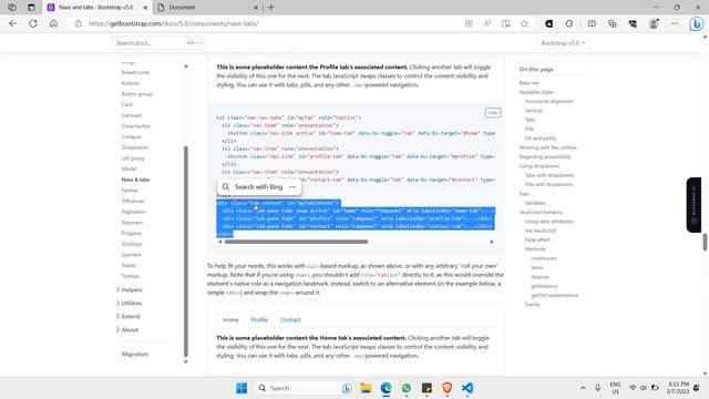 Bootstrap Course Part 21 | Tabs смотреть онлайн