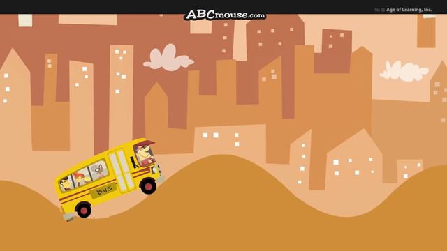 "The Wheels on the Bus" by ABCmouse.com смотреть онлайн