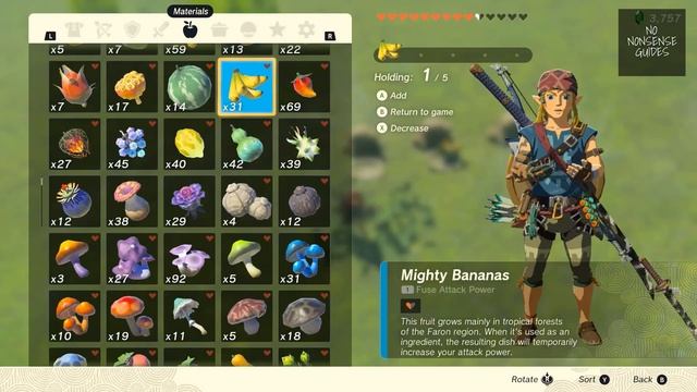 Toad Statue in Zelda Tears of Kingdom - What to Do With Frog Statue смотреть онлайн