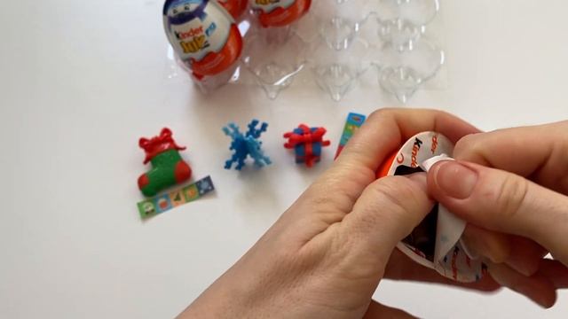 Распаковка Kinder Joy Новогодняя коллекция 2021! смотреть онлайн