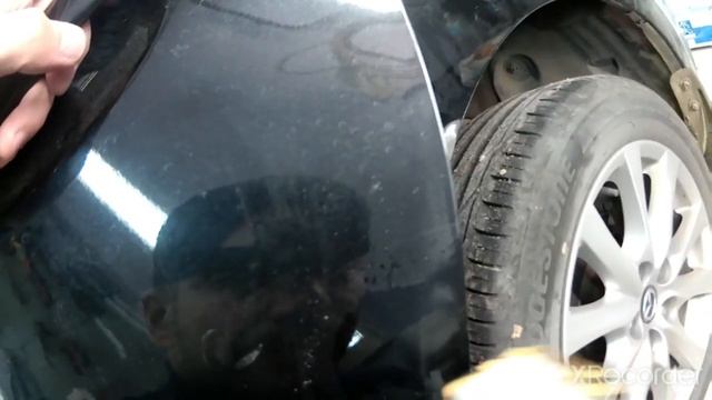 мазда 6 ремонт бочины. скользячка об отбойник ч.1 смотреть онлайн