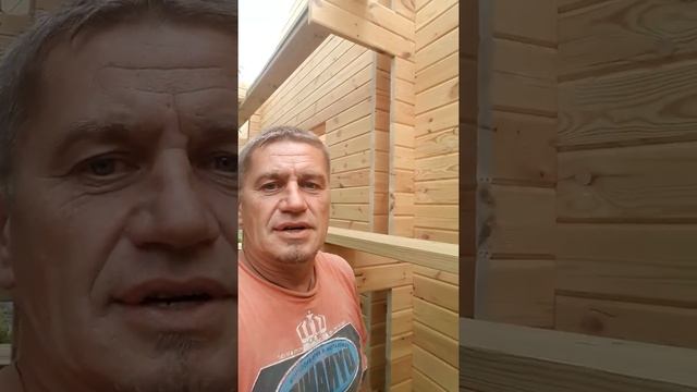 Окраска фасадов деревянного дома защитным составом Leinos на основе тунгового масла смотреть онлайн