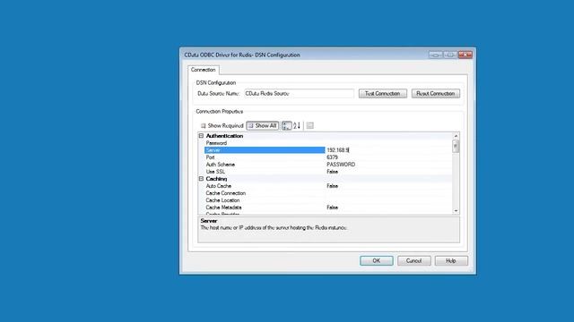 Configuring the CData Software ODBC Driver for Redis (Windows) смотреть онлайн