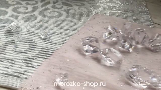Камушки для декорирования ЛЕДЯНАЯ СКАЗКА, акрил, прозрачные, 100 г. CAA643160- смотреть онлайн