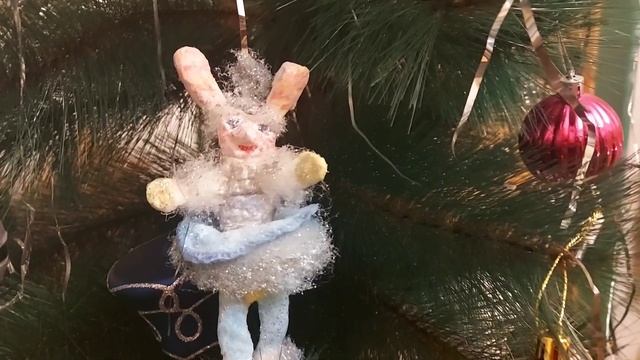 Новый год.Работа Юли.#идея #арт #красота #новыйгод #заяц#дом #инстаграм #праздник #сделайсам #смех смотреть онлайн