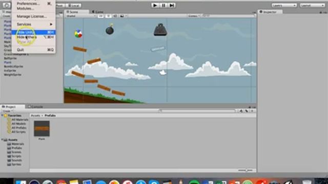 Unity 2D Game Design Tutorial 7 - Fix disappearing assets and using Sorting Layers смотреть онлайн