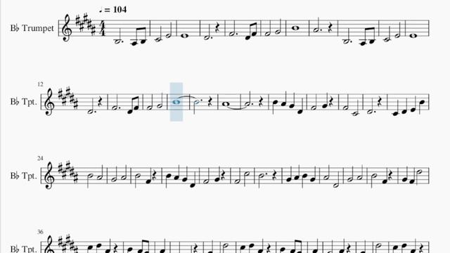 Trumpet Sheet Music: How to play Seigi No Chikara (Fairy Tail) by Yasuharu Takanashi смотреть онлайн