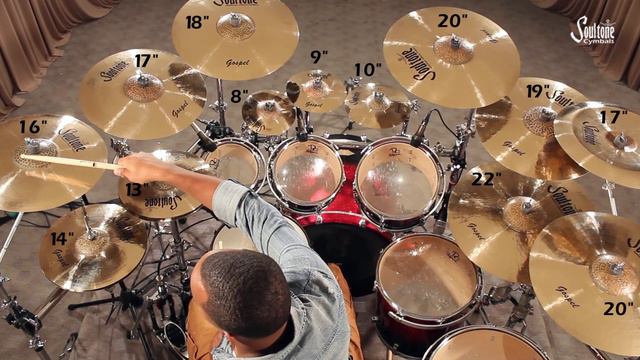 Soultone Cymbals - Gospel Series Demo Video смотреть онлайн