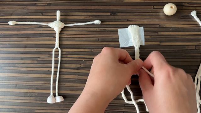 DIY Standing Doll آموزش عروسک ایستاده مکرومه смотреть онлайн