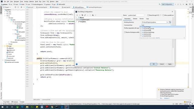 Run Debug Configuration in IntelliJ (and Spring Boot) смотреть онлайн