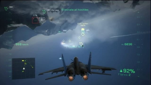 Tom Clancy's H.A.W.X 2 | PS3 | Gameplay смотреть онлайн