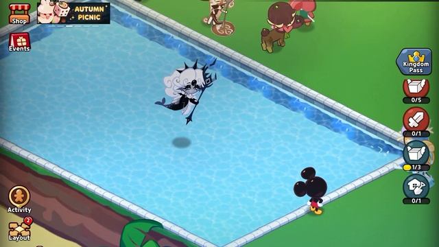 Black pearl cookie can swim! смотреть онлайн