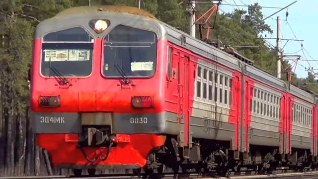 Электропоезд ЭД4МК-0030/ЭД4М-0332/ЭД4МК-0025 (Train574) смотреть онлайн