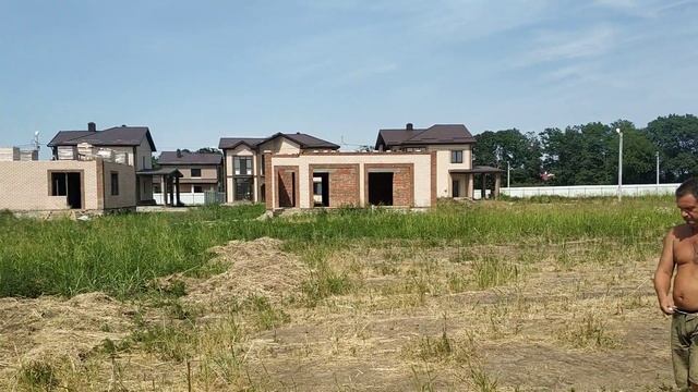 Строим дом в Краснодаре 167 кв.м / Разбивка осей фундамента, подготовка / СК Долина смотреть онлайн
