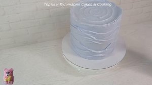 украшение Торта белковым кремом БЕЗ НАСАДОК в бразильской технике! Торт с БАБОЧКАМИ! БЗК