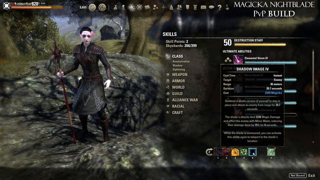 ESO PVP | Magicka Nightblade Solo Build | Horns of the Reach