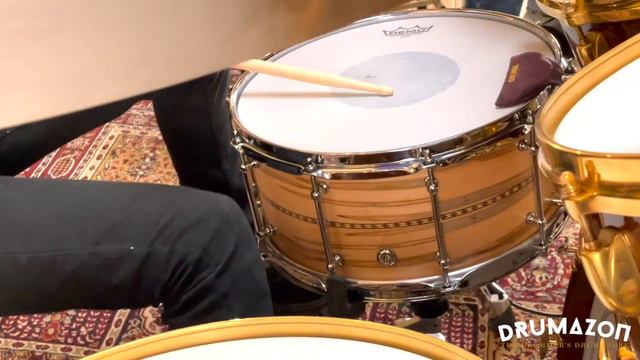 Evetts 14 x 6.5 Tasmanian Blackwood Snare Drum Demo by Drumazon Feat. Rocky Morris and Dan Sinclair смотреть онлайн