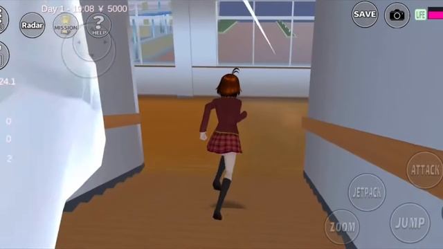 [Sakura School Simulator] Mission Defeat Bronze Statue And Plaster Figure Using Car смотреть онлайн