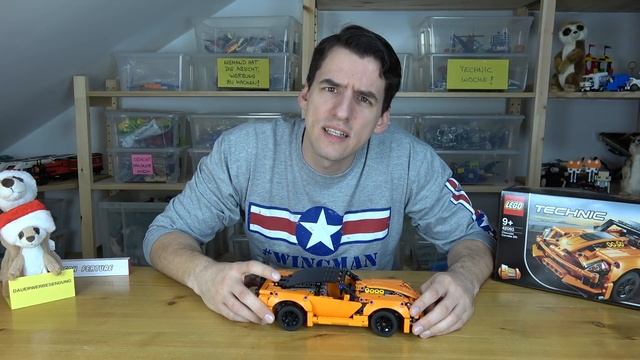 LEGO® Technic 42093 - Chevrolet Corvette ZR1 смотреть онлайн