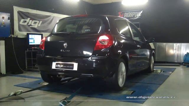 Reprogrammation Moteur Renault Clio 3 140cv @ 152cv Digiservices Paris 77183 Dyno смотреть онлайн