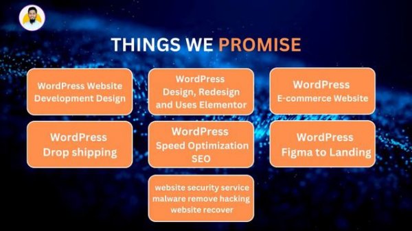 Build your website design and  development Wordpress