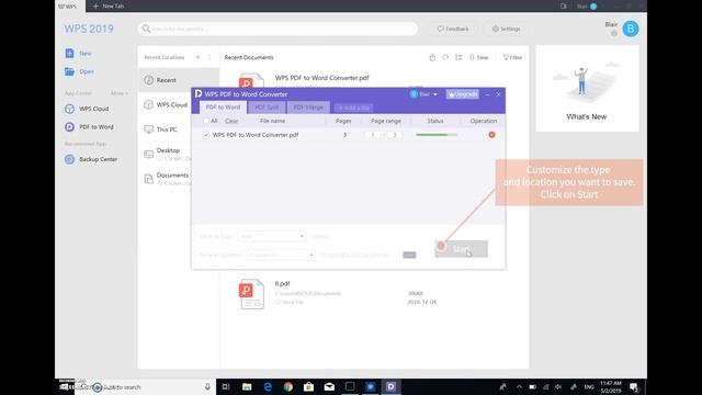 [WPS Office] PDF 1.3:  WPS Office PDF Converter 2019 [Tutorial]