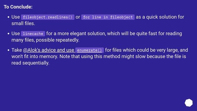How to read specific lines from a file (by line number)? смотреть онлайн