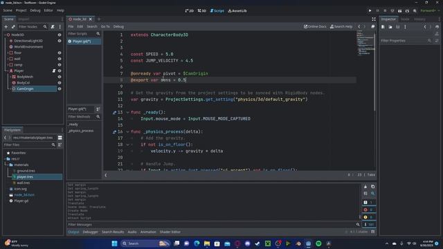 Godot 4 3rd Person Controller смотреть онлайн
