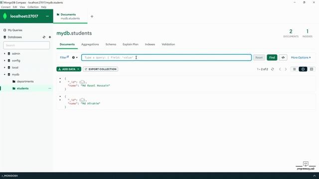14. How to Use MongoDB Compass: A Beginner's Guide to Basic Operations | CRUD | Export & Import смотреть онлайн