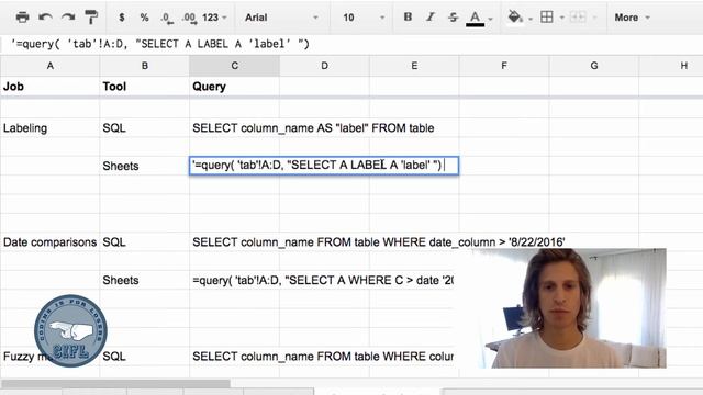 Google Sheets QUERY vs SQL: what’s the difference? смотреть онлайн