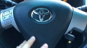 Установка круиз-контроля Toyota Corolla 2008 150 кузов