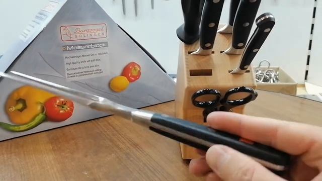 Набор ножей Solingen Germany 7 предметов смотреть онлайн