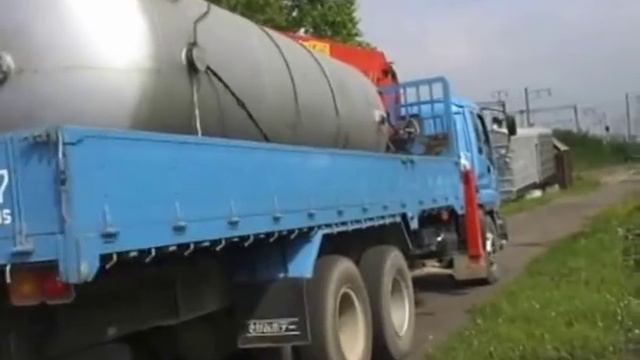 Копия видео автомобиль ИСУЗИ с краном манипулятором 6 тонн смотреть онлайн