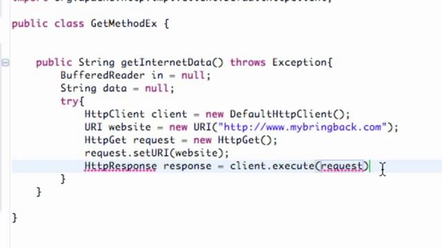 Android Application Development Tutorial 148 Executing HttpGet on a Http Client смотреть онлайн