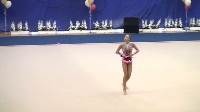 Вилкова Мария, булавы. ЧР 2015, Пенза 17.04 смотреть онлайн