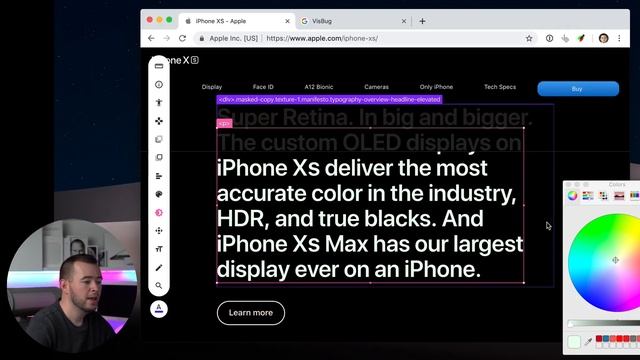 Redesign any webpage with VisBug смотреть онлайн
