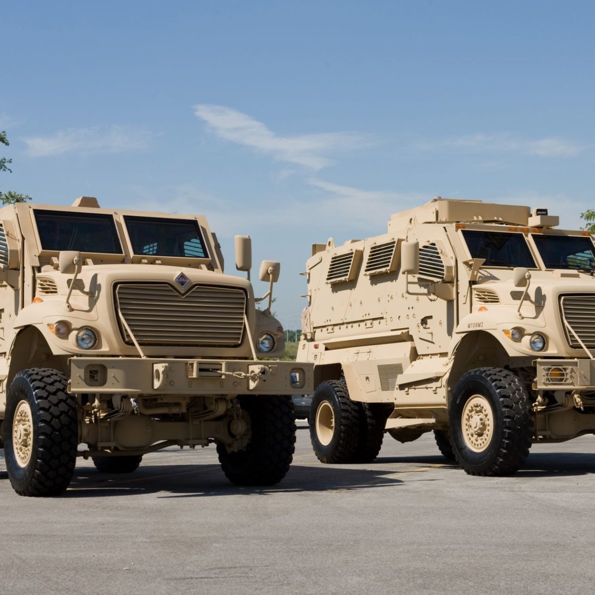 Опубликовано новое видео колонны бронеавтомобилей США MRAP | новости