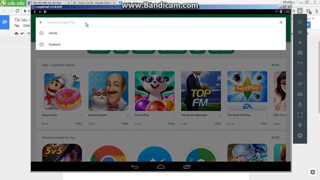 CÁCH FIX ĐÈN ĐƯỜNG TRÊN GIẢ LẬP ANDROI : LEAPDROID - SIMCITY BUILDIT VIỆT NAM смотреть онлайн