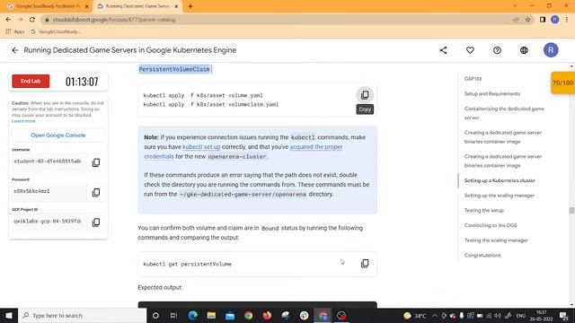 Running Dedicated Game Servers in Google Kubernetes Engine-[GSP133] смотреть онлайн