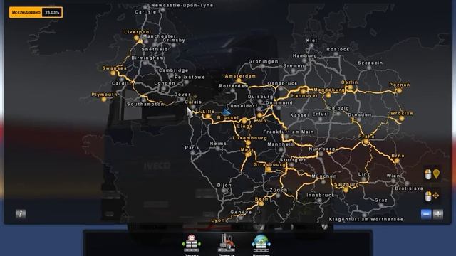 ЕТС 2. #2 Обзор мода "IVECO EUROTECH / EUROSTAR" смотреть онлайн