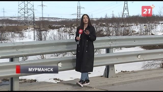 В Мурманской области возвели временный мост для переправы смотреть онлайн