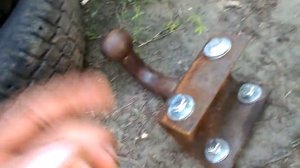 Как сделать фаркоп для минитрактора FORTE T-121EL-HT